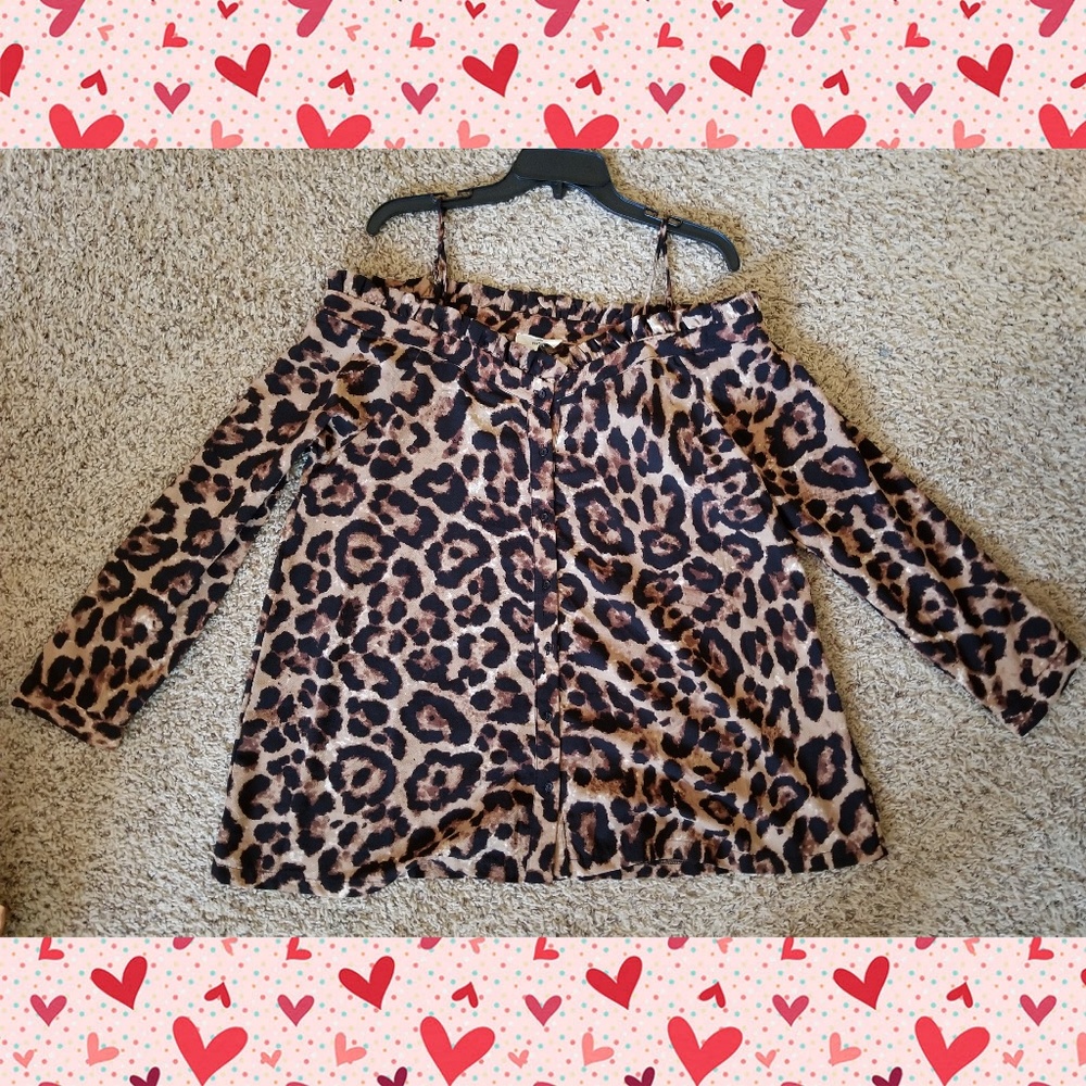 SOLD Leopard top